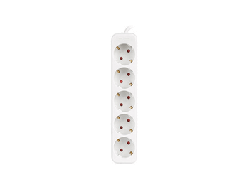 REGLETA LANBERG 5 TOMAS SCHUKO BLANCA 3M