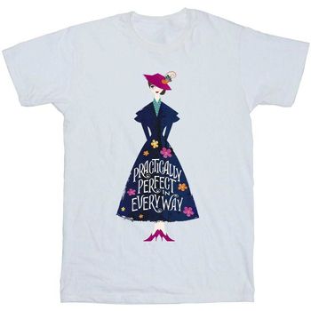 Mary Poppins Camiseta Practically Perfect In Every Way para niño