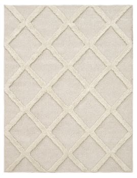 Alfombra Geneva beige 120x160 cm