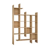 estanteria de madera h188cm - madera clara
