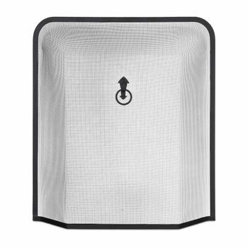 Protector Contra Chispas Para Chimenea Negro