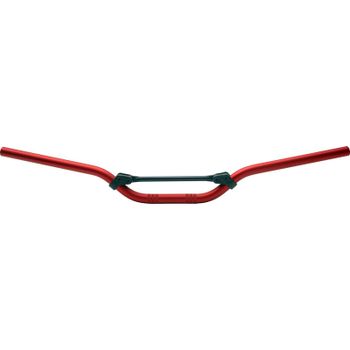Manillar 22.2mm Tommaselli Trial media alu rojo