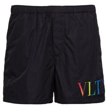 Valentino Bags Short SWIM SHORT VV3UH028DMA BLACK para hombre