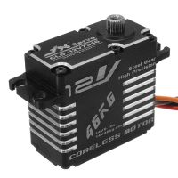 jx cls-12v7346 46kg 12v 180 grados hv servo digital sin nucleo de acero de alta precision para robot rc
