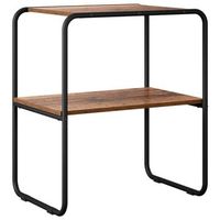 mesa consola madera envejecida 80 x 425 x 70 cm vidaxl