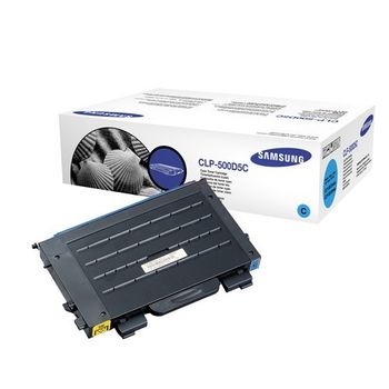 Samsung CLP-500D5C toner cian (original)