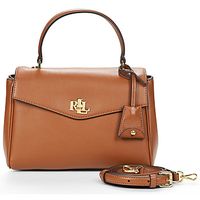 lauren ralph lauren bolso de mano farrah soft satchel small para mujer