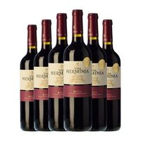 vina herminia vino tinto rioja crianza 75 cl 14 vol pack de 6 unidades