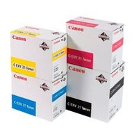 canon c-exv21bky full set original toners 4 pack
