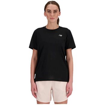 New Balance Tops y Camisetas T-shirt sport essentials noir para mujer