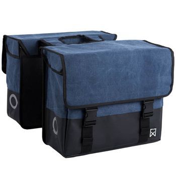 Bolsa De Lona Para Periódicos 57 L Azul Y Negro Mate 15313 Willex