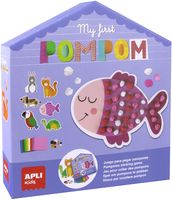 apli kids my first pompon 18505 - juego de pompones tematica animales