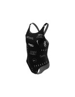 banador de natacion nike fastback one piece nina negro