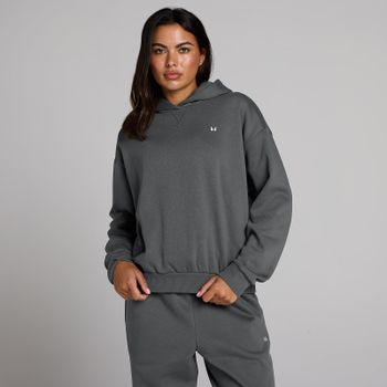 Sudadera con capucha oversize Basics para mujer de MP - Gris oscuro - M