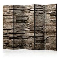 biombo - beautiful brown stone ii 225x172 cm