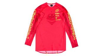 Camiseta de manga larga roja sprint ultra  p de troy lee designs  p