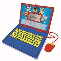lexibook la patrulla canina - ordenador educativo y bilingue espanolingles - juguete para ninos ninos y ninas 124 actividades aprender jugar y