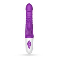 vibrador mujer triple placer morado crushious