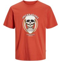 jack  jones camiseta 12274892 joranatomy skull tee ss crew neck sn jnr summer fig para nino