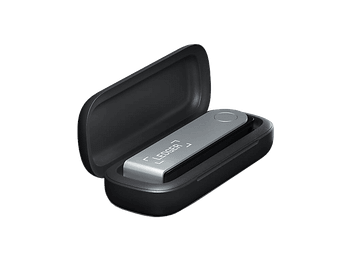 Funda Crypto Wallet - Ledger Nano X Case, Negro