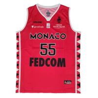 camiseta mike james as monaco basket spalding junior