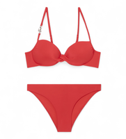 ea7 para mujer 7w000291af20663 banador bikini water sports rojo s casual beachwear poliamida