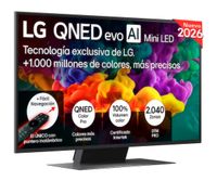lg qned evo ai miniled 55qned86b6b 1397 cm 55 4k ultra hd smart tv wifi negro