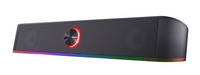 altavoz trust soundbar gxt thorne rgb illuminated 12w cable auxiliar para audio usb para alimentacion 24007