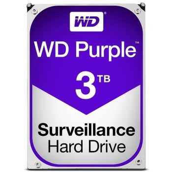 Disco Duro WD Purple 3TB HDD 5400rpm 64MB 3.5