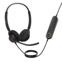 auriculares jabra engage 40 con cable usb para oficina y call center microfonos duales y proteccion auditiva