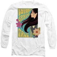 mulan tops y camisetas loyal brave true para mujer