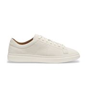 boss para hombre 50563162 zapatillas de piel kieran blanco roto 43 plano cordones casual