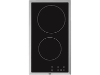 placa modular - beko hdmc 32400 tx vitroceramica 2 zonas zona grande 18 cm 30 negro