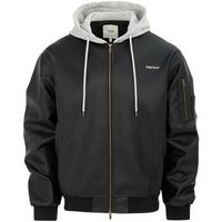 firetrap cazadora de cuero gt44486 para hombre