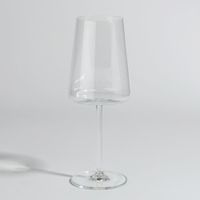 copa de vidrio transparente