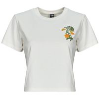 the north face camiseta flora embro regular short sleeve tee para mujer