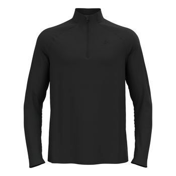 Odlo Essential 1/2 Zip Camiseta de running Hombres-negro