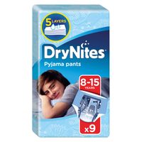 huggies drynites pyjama pants boys 8-15 years