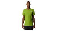 camiseta de manga corta the north face lightning  alpineverde para hombre