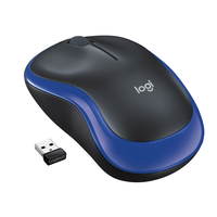 raton logitech inalambrico m185 azul
