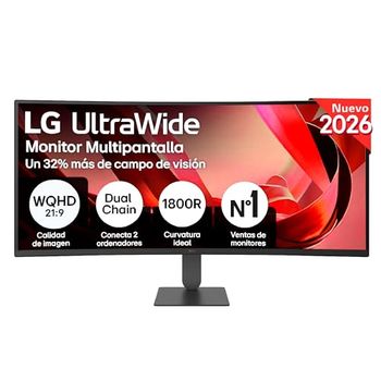LG Monitor UltraWide 34U640B-B - 34'', 21:9, VA, WQHD(3440 x 1440), Negro
