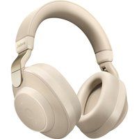 jabra elite 85h wireless bluetooth noise-cancelling headphones - gold beige gold
