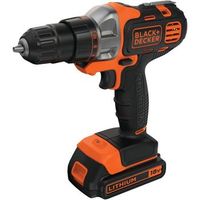 taladro-atornillador a bateria 18v 15ah  cargador black  decker