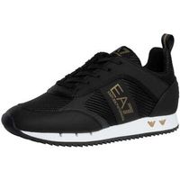 emporio armani ea7 zapatillas zapatillas deportivas con logotipo de malla de carbono para hombre