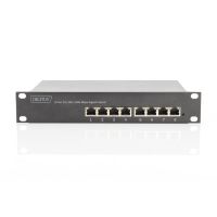 digitus conmutador gigabit ethernet poe 8 puertos 10 l2 managed