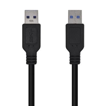 Aisens Cable USB 3.0 Macho/Macho 2m Negro