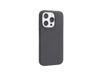Funda móvil - ISY ISC 2335, Para Apple iPhone 15 Pro Max, Silicona, Antisalpicaduras, A prueba de golpes, Negro