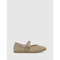 macarena zapatos bajos mercedita rania75 taupe para mujer