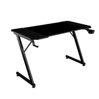 mesa mars gaming mgd x120 chasis de acero tablero negro 120x60 diserro fibra de carbono alf xxl