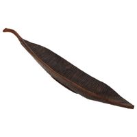 centro de mesa de polirresina marron 63x75x15h cm